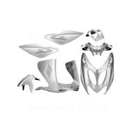 KIT CARROSSERIE ADAPT. MBK NITRO / YAMAHA AEROX GRIS METAL 1997-2012 (7 PIECES)