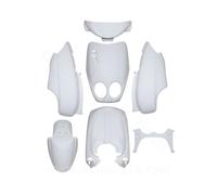 KIT CARROSSERIE ADAPT. MBK OVETTO 2002-2007 / YAMAHA NEOS 2002-2007 BLANC 2T (7 PIECES)
