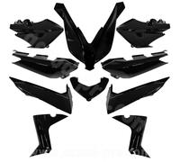 TNT Set 10 Carénage Carrosserie Noir Poli MBK Evolis 250 2014-2019