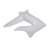 Kit Carrosserie Carenage-Cache Reservoir 50 A Boite Adaptable Derbi 50 Senda Drd 2011 Blanc Bril