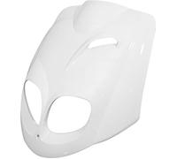 KIT CARROSSERIE CARENAGE-TABLIER AV SCOOT ADAPTABLE PEUGEOT 50 TKR, TREKKER 2007> BLANC BRILLANT