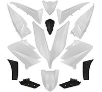 Carrosserie-carenage maxiscooter adaptable yamaha 530 tmax 2015+2016 blanc brillant (kit 14 pieces) n/a