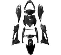 P2R (Motorisé) Scoot Adaptable MBK 50 Mach G-Yamaha 50 Jog RR Noir Brillant (KIT 9 Pièces)