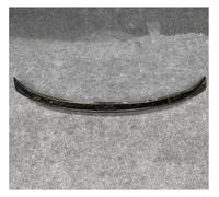 Kit Carrosserie Complet en Fibre De Carbone Forgée Pare-Chocs Avant Diffuseur De Coffre Arrière Becquet Jupe Latérale pour RS6 C8 2019-2024 Becquets Avant(Rear Trunk Spoiler)
