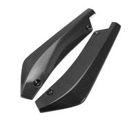 Kit carrosserie jupes latérales Kit d'autocollants de couverture de canard de diffuseur de pare-chocs pour arrière de voiture A3 A4 S3 S4 RS3 RS4 A5 A6 A7 2004-2022(Carbon texture)