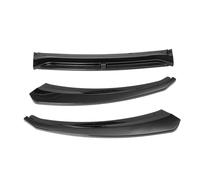 Kit Carrosserie : Lame De Pare-Chocs Avant, Splitter, Spoiler Et Diffuseur pour Ford pour Focus 2016 2017 2018(Glossy Black)