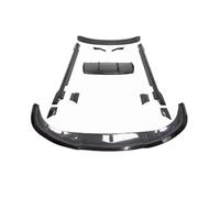 Kit carrosserie pare-choc avant compatible avec Porsche Taycan 2019-2022, diffuseur arrière en fibre de carbone véritable, jupe latérale(Rear Diffuser)