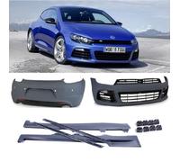 Kit carrosserie pare-chocs avant arrière et bas de caisse look R R20 pour VW scirocco