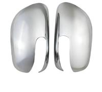 Kit Carrosserie Pour Toyota Corolla Pour Premio Pour Vitz Pour Belta 2007-2013 Couverture De Miroir De Porte De Voiture Garniture De Style Pâte(Chrome Silver)