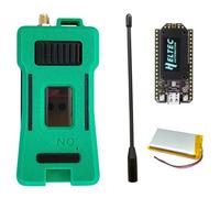 Kit Carte de Développement Heltec V4 Meshtastic WiFi LoRa 32 avec Boîtier Batterie 3000 MAh Antenne Souple SX1262 Alimentation