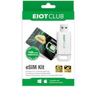 Kit Carte eSIM de EIOTCLUB + Lecteur - Profils eSIM illimités, Roaming Global en UE et dans plus de 200 autres pays, Compatible avec Android, iPhone, Tablettes et Ordinateurs Portables