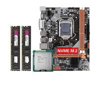 Kit Carte mère B75 avec processeur Core i5 3570, 2 x 8 Go (16 Go) de mémoire DDR3 1600 MHz, NVME M.2, USB 3.0, SATA 3.0