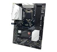 Kit Carte mère Fit for ASRock Z490 PRO4/AC LGA 1200, Compatible ATX, processeur Intel Core i3/i9/i7 10400F 10700K 10900K DDR4 M.2 Carte mère