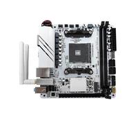 Kit Carte mère Fit for JGINYUE B450 AM4 ITX Combo Ryzen5 5600 DDR4 3200 MHz CL18 Puce Hynix 32 Go RAM Bureau PCIe3.0 ARGB WiFi6E BT5.2 Carte mère