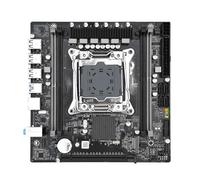 Kit Carte mère Fit for X99 LGA2011-3 avec processeur Xeon E5 2660 V3 et 16 Go de RAM DDR4 2133 MHz ECC REG NVME M.2 SATA 3.0 x99 Carte mère