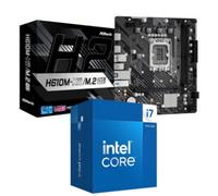 Kit carte mère H610M-H2/M.2 D5 DDR5 avec processeur Intel Core i7-14700 ASRock