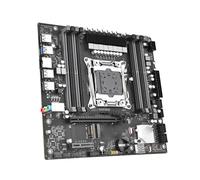 Kit carte mère pour X99 MAX LGA 2011-3 avec processeur E5 2698 V4 + 4 x 32 Go = 128 Go DDR4 RAM Xeon X99 Combo Placa Kit Quad Channel SATA 3.0