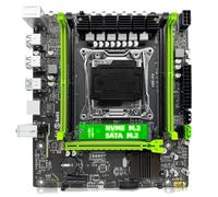 Kit Carte mère X99 P4 avec processeur E5 2630 V4 (LGA2011-3) et 16 Go de RAM DDR4 (1 x 16 Go) à 2133 MHz, SSD NVMe M.2 SATA.(Motherboard+CPU+RAM)