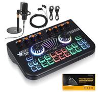 Kit Carte Son X3-bm700 X3, Mixeur Micro pour Streaming et Podcast