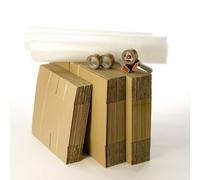 Kit cartons déménagement T3-T4 avec 3 rouleaux d'adhésif gratuits