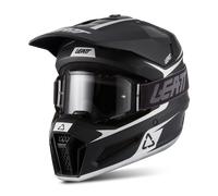 Kit Casque Cross Leatt 3.5 V.27 avec Masque Vizion 2.5s NoirL Noir