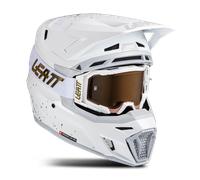 Leatt 8.5+velocity 5.5 Off-road Helmet Kit Blanc M