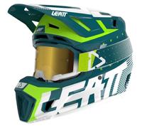 Kit casque moto cross Leatt 7.5 V24 - green-green-white - L L