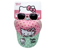 CERDÁ Ensemble casquette et lunettes de soleil Hello Kitty – Résistant – Mixte taille unique