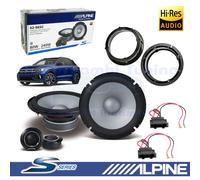 Alpine Pro - Ensemble haut-parleurs composants 2 voies S2-S65C 16,5 cm 240W