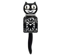 Kit Cat Klock Classic Black Lady Klock, Black