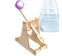 Kit Catapulte STEM Physique - Jouet Bricolage Bois Projectile Scientifique | Expérience Ingénierie Éducatif Enfant Projet Scolaire | Activités DIY Élèves Enseignants W nd Maison tif Apprentiss