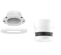 Kit Cavius 2007 Mini Détection de Fumée 40mm + Haut Base, 10 Année Batterie