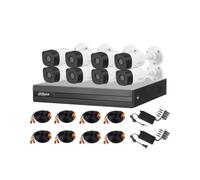 Kit CCTV : 8 x 1080 HDCVI Bullet Camera + XVR + 1 To Memory - DAHUA