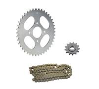 Kit chaîne 3 pièces argent 13/42 dents pour Hercules Prima 2 3 4 5 5 M 4 5 HR2 P 1 3 MX1 Optima