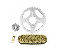 Afam Kit chaîne compatible Brixton 125 BX 2018+2020 428 14x47 (Ø couronne 58-90-10.5)