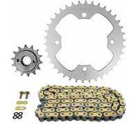 Kit chaine adaptable kymco 300 maxxer 2005+2016 520 14x38 (demultiplication origine) -afam- n/a G