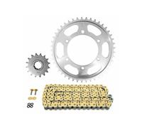 Kit chaine adaptable yamaha 900 mt09 2013+2016 525 16x45 (diam couronne 110-130-10.5) (demultiplication origine) -afam-