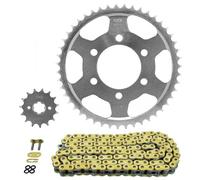 Kit Chaîne Afam Pour Moto Honda 125 Cb R 2018 À 2020 15x47 Pas 428 Neuf