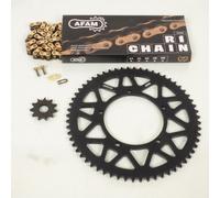 Kit Chaîne Afam Pour Moto Sherco 50 Sm-R Après 2021 11x60 Pas 428 Ø110mm Neuf