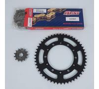 Kit chaîne Axring compatible avec moto Yamaha 250 YZF 2010 à 2021 13x50 P520 Al130mm