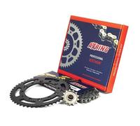 Kit Chaîne Axring Pour Moto Fantic 125 Caballero Flat Track 2021 À 2023 Neuf