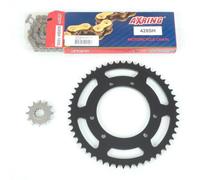 Kit Chaîne Axring Pour Moto Hm 50 Cre Six Paioli 1999 À 2002 12x53 Pas 428 Neuf