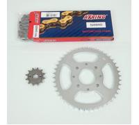 Kit chaîne Axring pour moto Honda 125 Varadero 2001 à 2017 12x44 Pas 520 Neuf