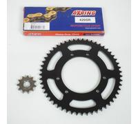 Kit Chaîne Axring Pour Moto Rieju 50 Mrt Pro Competition 2011 À 2014 Neuf