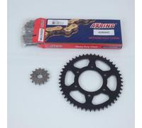 Kit Chaîne Axring Pour Moto Yamaha 125 Mt 2014 À 2019 14x48 Pas 428 Neuf
