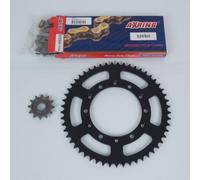 Kit Chaîne Axring Pour Moto Yamaha 250 Yzf 2010 À 2021 12x53 Pas 520 Alésage 130mm Neuf