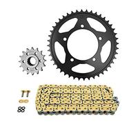 kit Chaine Compatible avec Aprilia 900 Shiver 525 2017+2020 16x44 (diam Couronne 100-120-10.25) (demultiplication Origine) -afam-