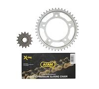 kit chaine compatible avec honda 600 cb f hornet 1998+2006, 600 cb fa hornet abs 2000+2004 525 15x42