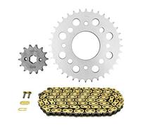 kit chaine compatible avec kymco 125 k-pipe - kpw 2012+2015 428 14x36 (diam couronne 58-90-8.5-10.5) (demultiplication origine)