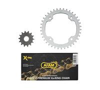 kit Chaine Compatible avec Yamaha 700 yfm r Raptor 2005+2020 520 14x38 (diam Couronne 125-145-10.5) (demultiplication Origine)